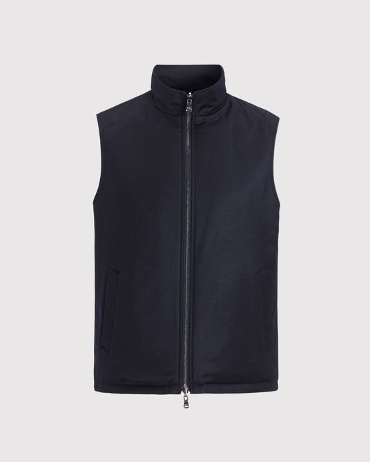 Reversible Padded Vest Blå