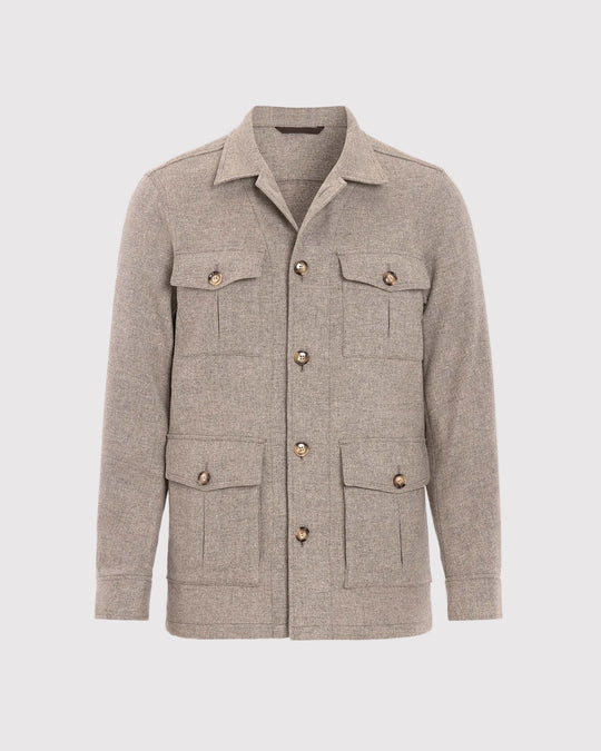Safari Shirt Jacket Sand