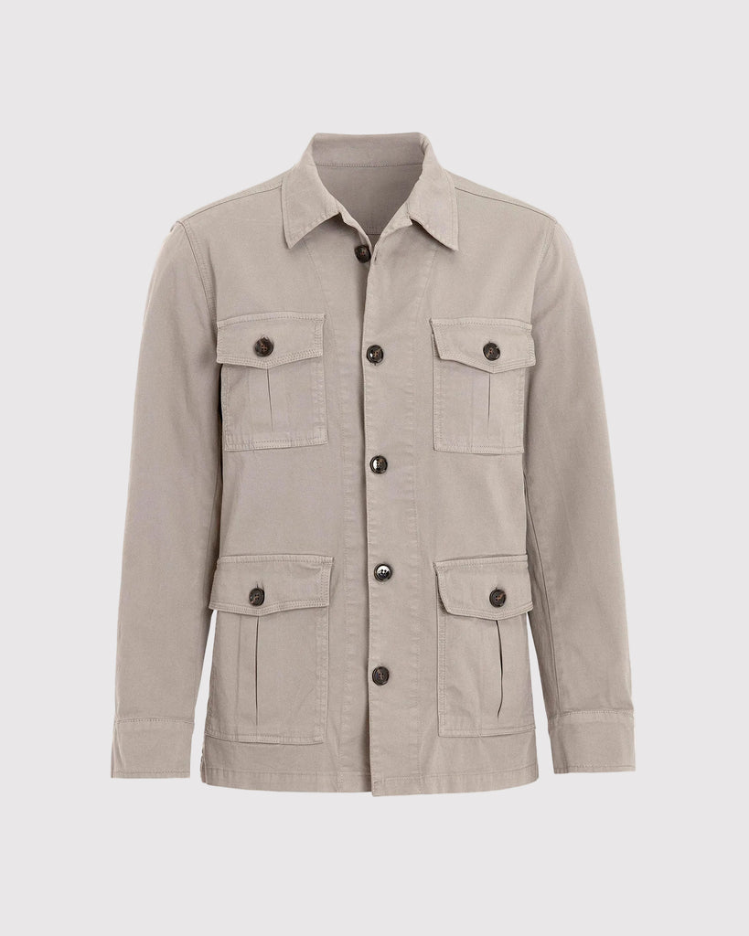Safari Overshirt Khaki