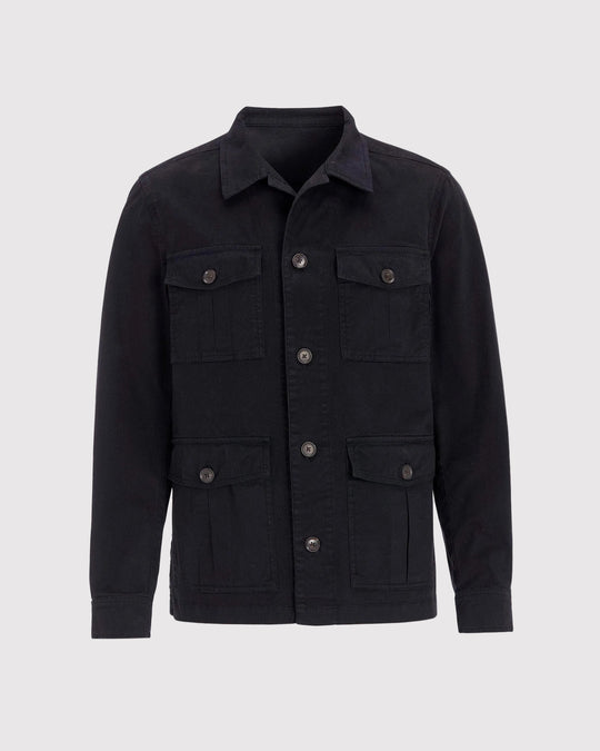 Safari Overshirt Blå