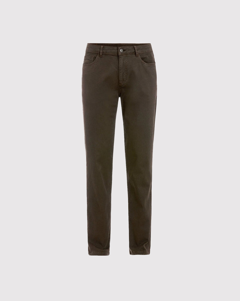 5-Pocket Chino Brun