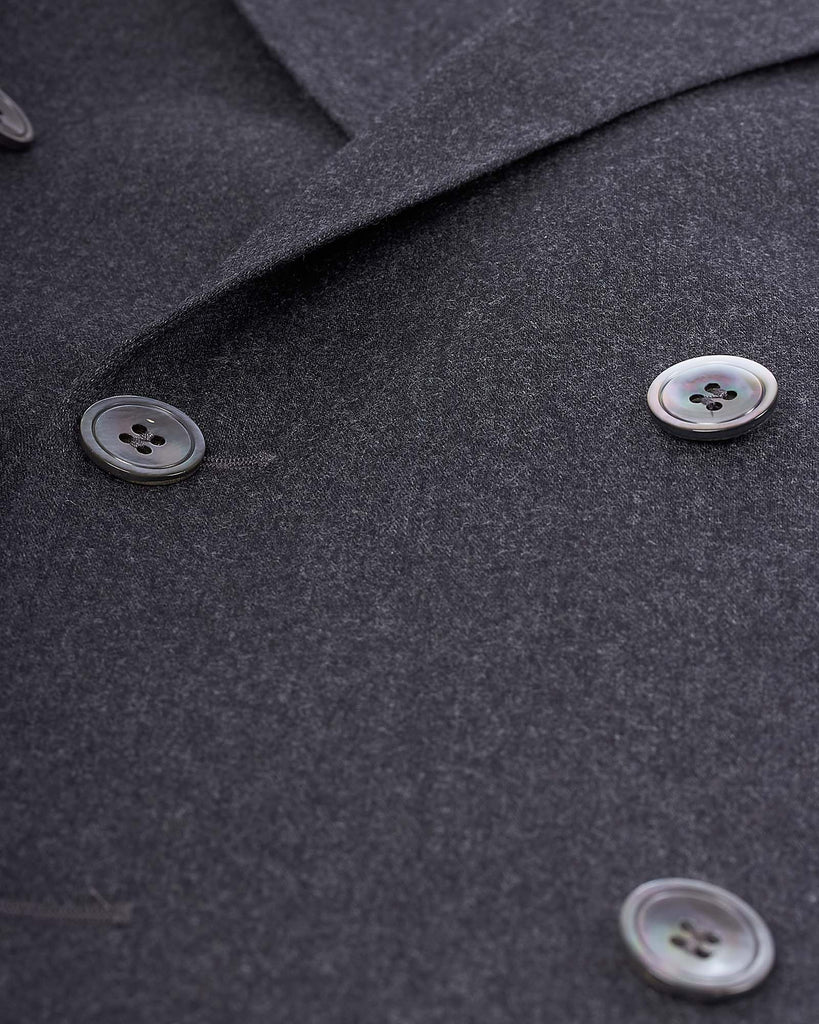 Farris Flannel Blazer Grå
