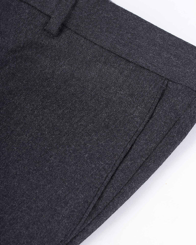 Dandy Turn Up Trousers Grå
