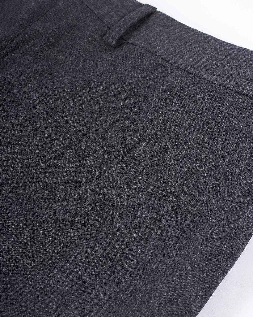Dandy Turn Up Trousers Grå