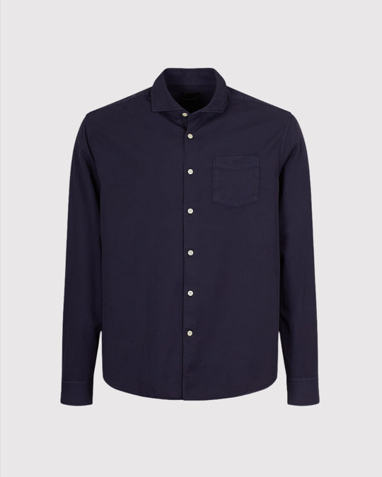 Reg Fit Skjorte Blå