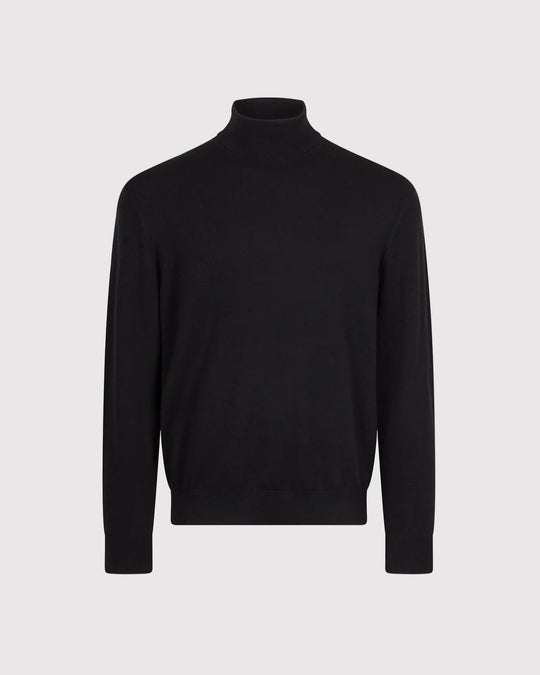 Visc Cashmere Rollneck Sort