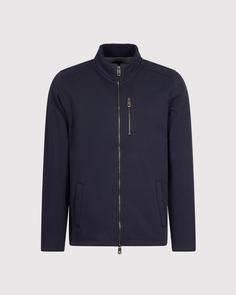 Jersey Sweat Jacket Blå