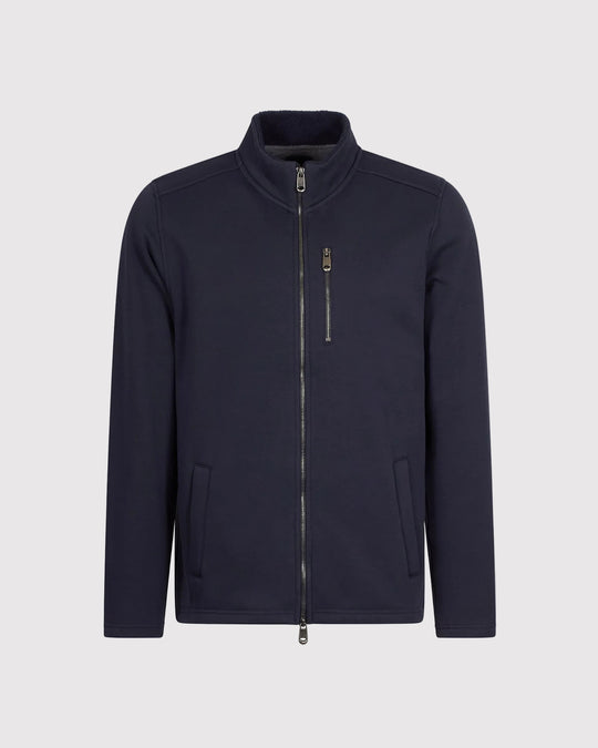 Jersey Sweat Jacket Blå