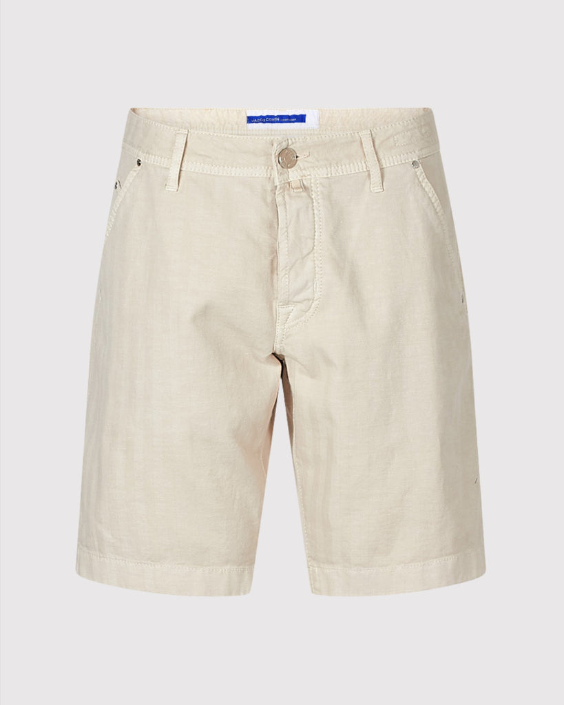 Lou Herringbone Shorts Sand