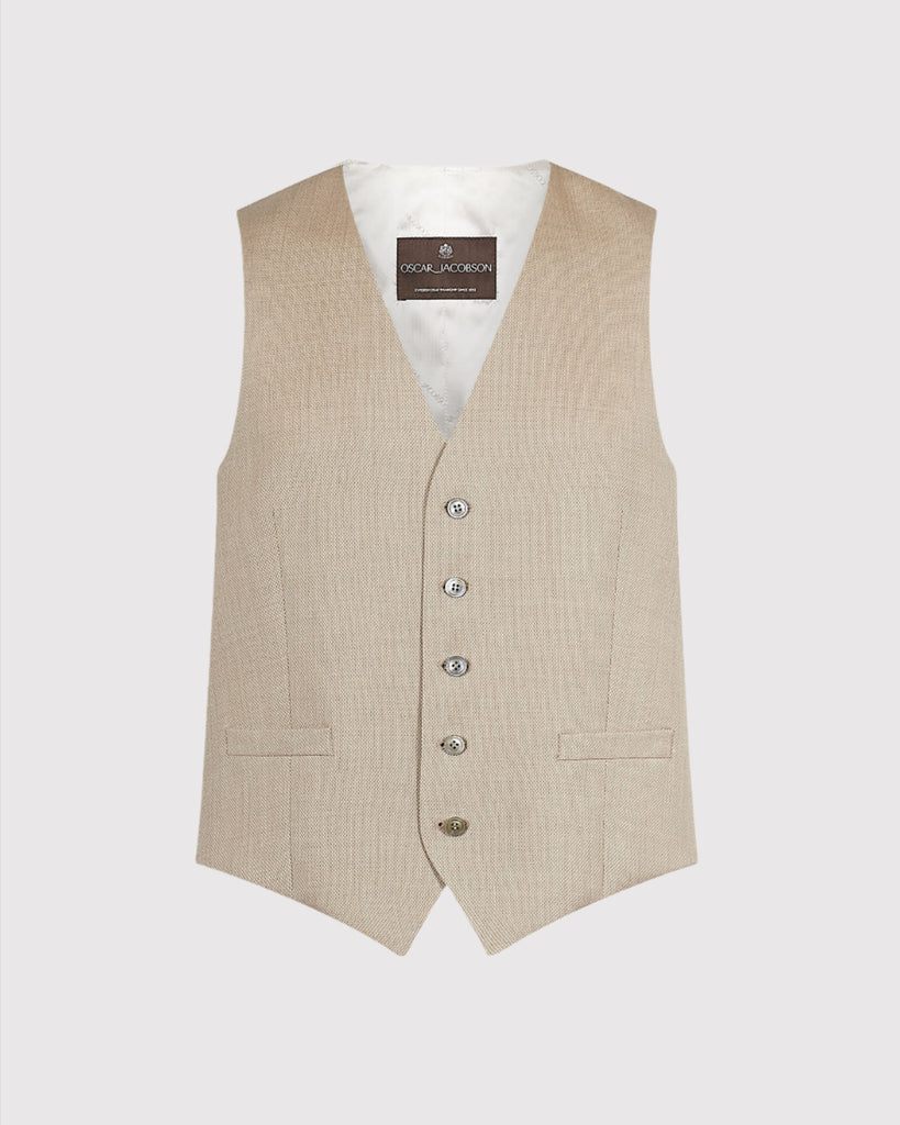 Carlo Waistcoat Sand