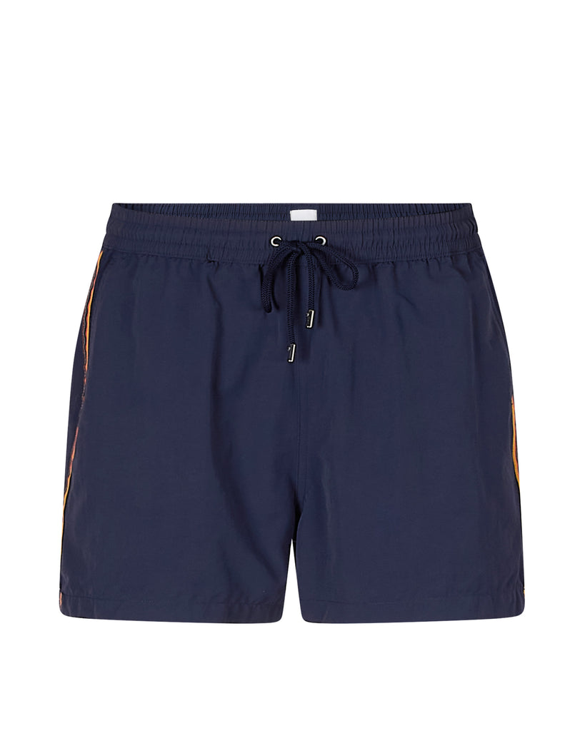 Swim Shorts Strp Blå