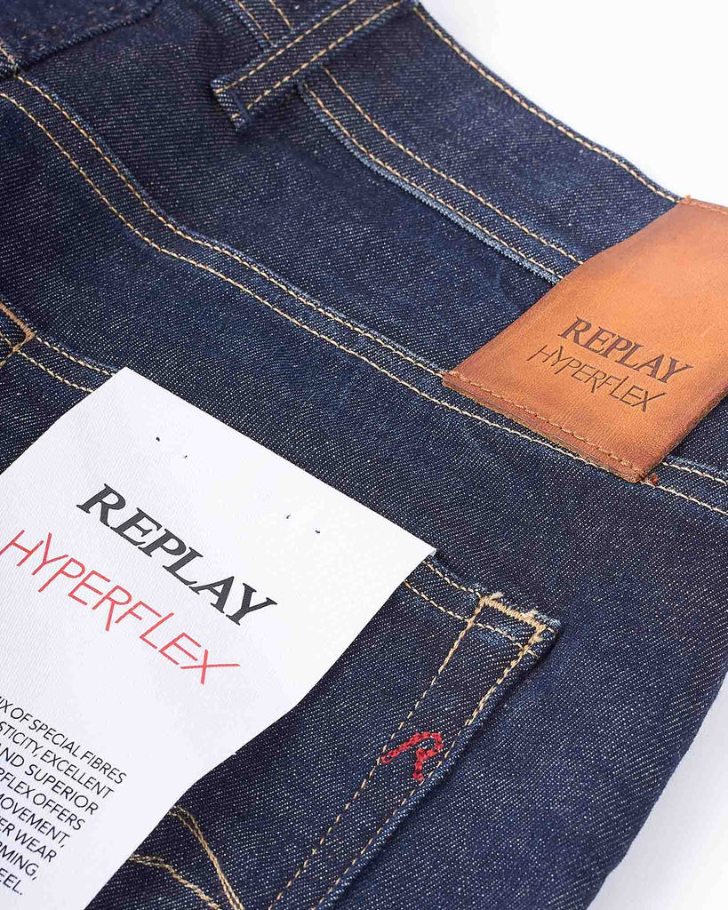 Grover Jeans Hyperflex Blå