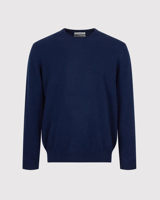 Cashmere Strik Blå