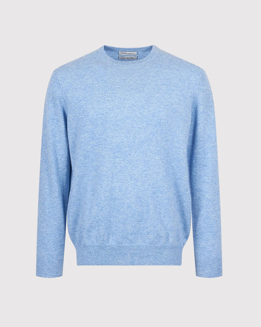Cashmere Strik Lyseblå
