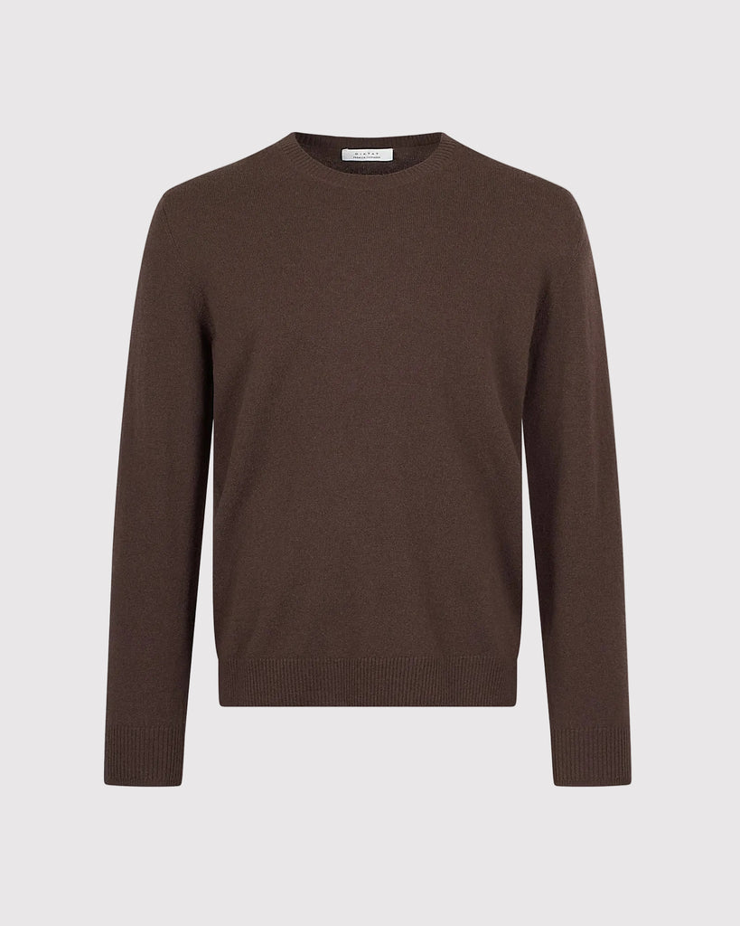 Crew Knit Wool Cash Brun