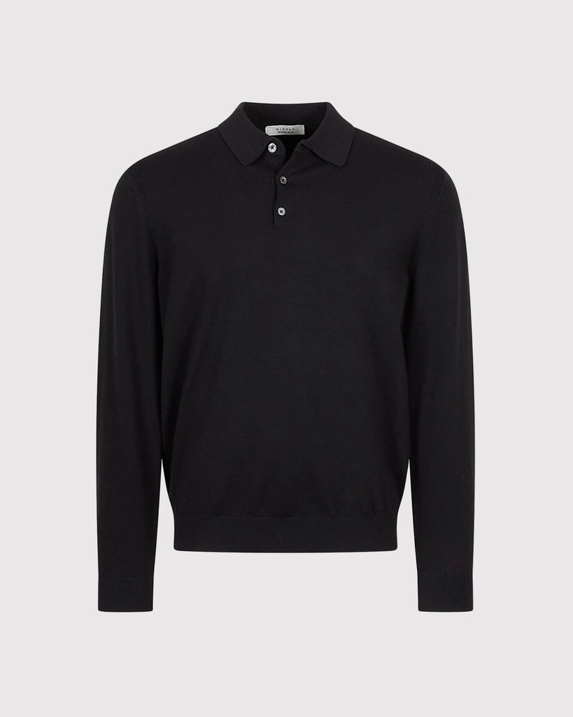 Visc Cashmere Polo Sort