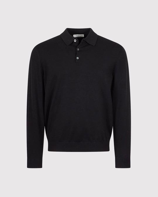Visc Cashmere Polo Sort