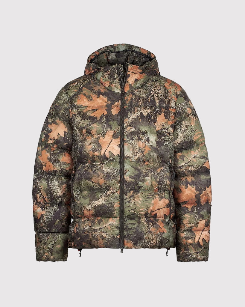 Printed Ripstop Jacket Grøn