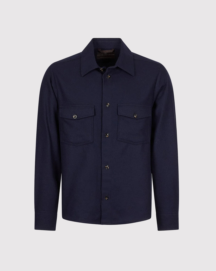 Magnus Shirt Jacket Blå