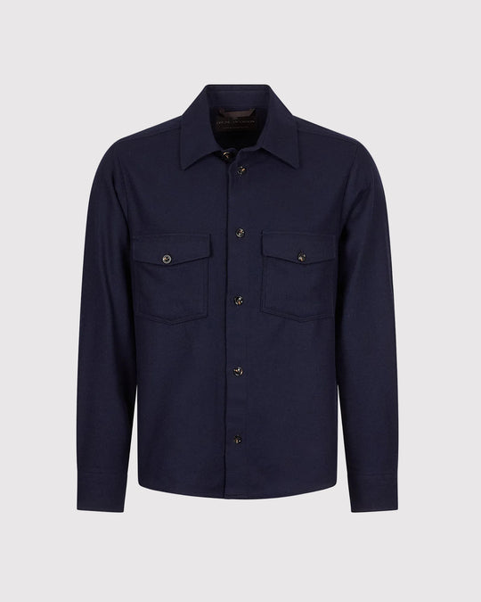 Magnus Shirt Jacket Blå