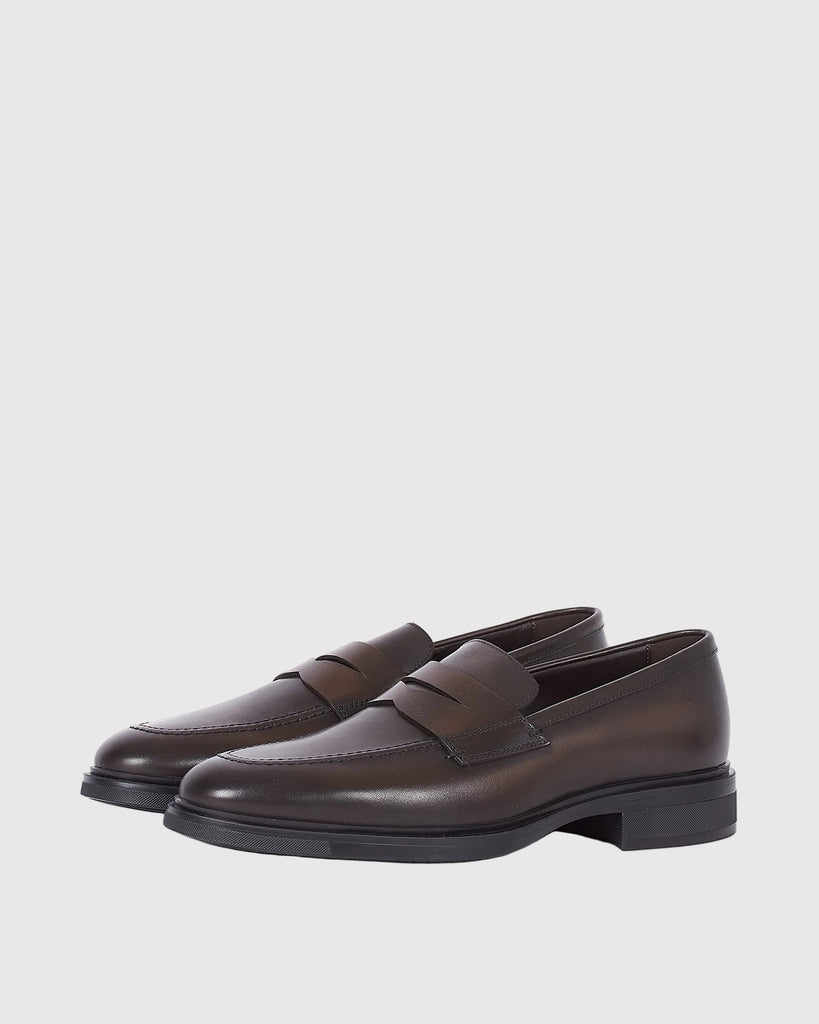 Loafer Leather Brun