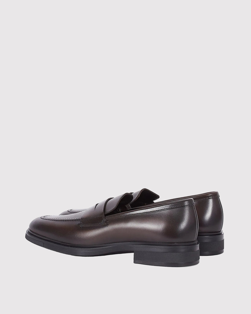 Loafer Leather Brun