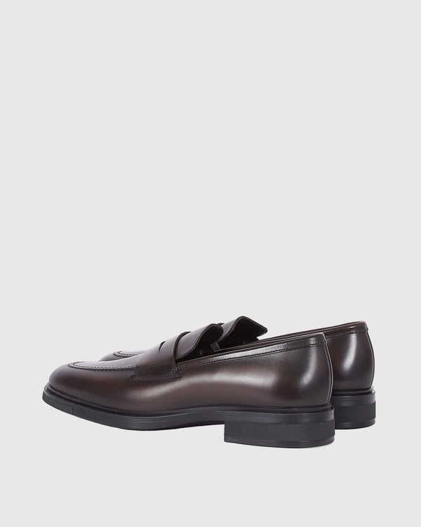 Loafer Leather Brun