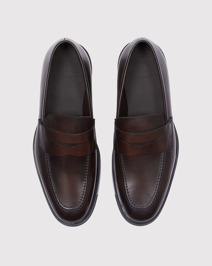 Loafer Leather Brun