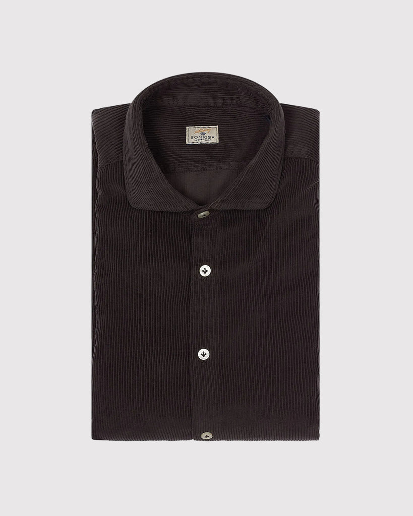 Corduroy Shirt Brun