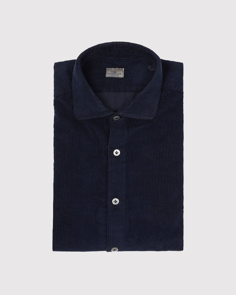 Corduroy Shirt Blå