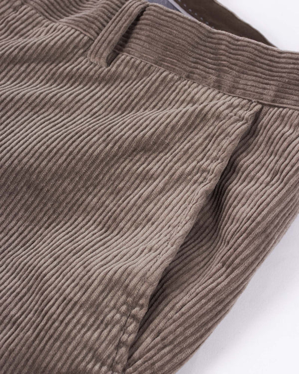 Dandy Trousers Fløjl Brun