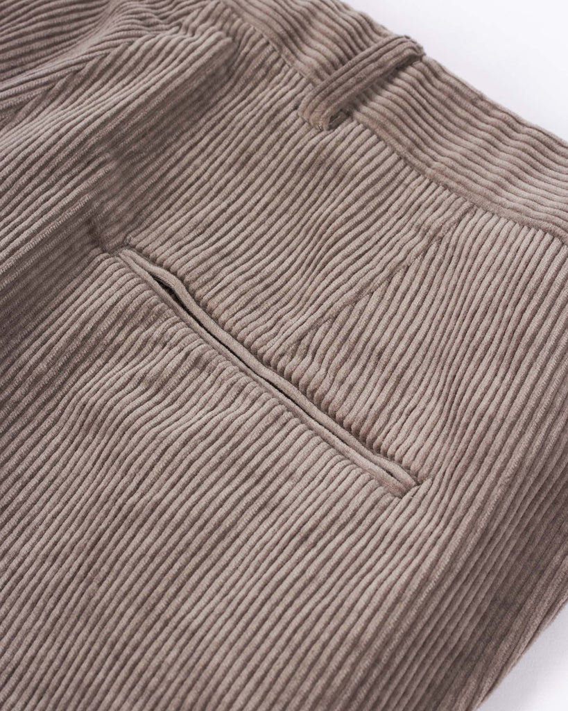 Dandy Trousers Fløjl Brun