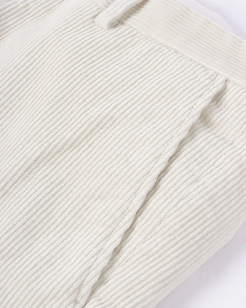 Dandy Trousers Fløjl Creme