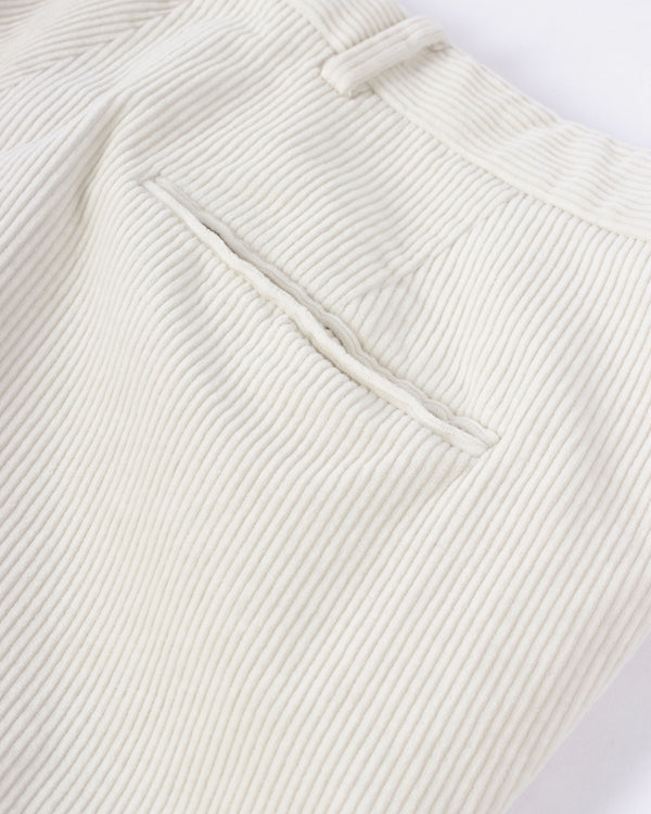 Dandy Trousers Fløjl Creme