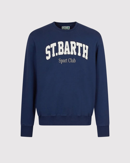 St. Barth Terry Sweat Blå