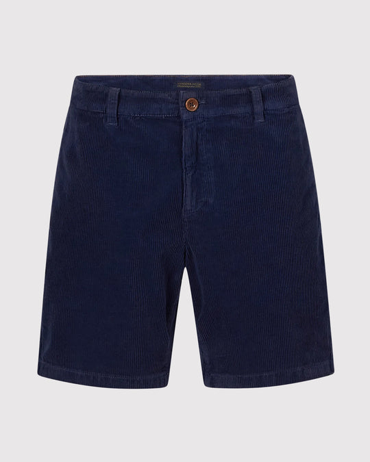 Washed Cord Shorts Blå