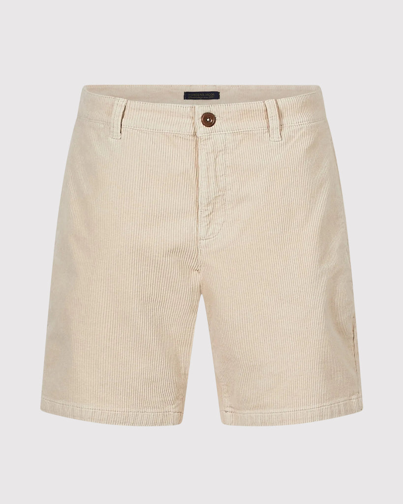 Washed Cord Shorts Sand