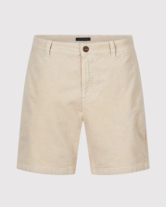 Washed Cord Shorts Sand