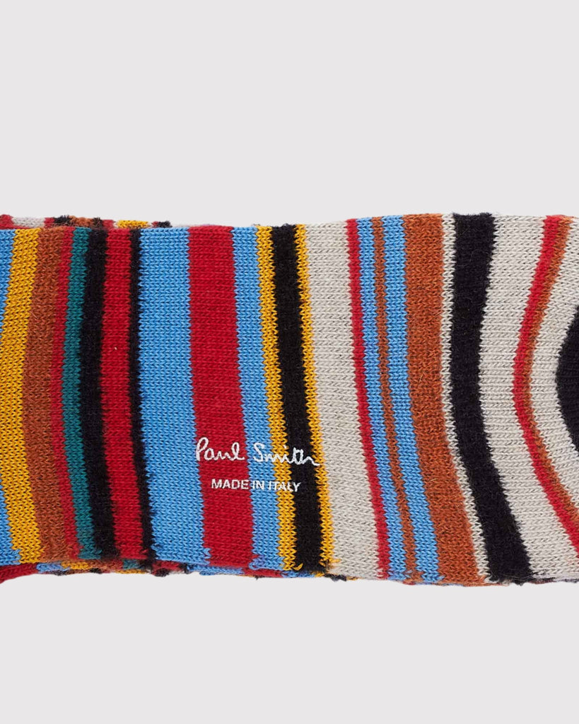 Sock Texture Stripe Multi