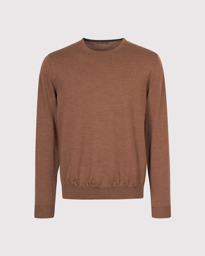 Merino Strik Patch Camel