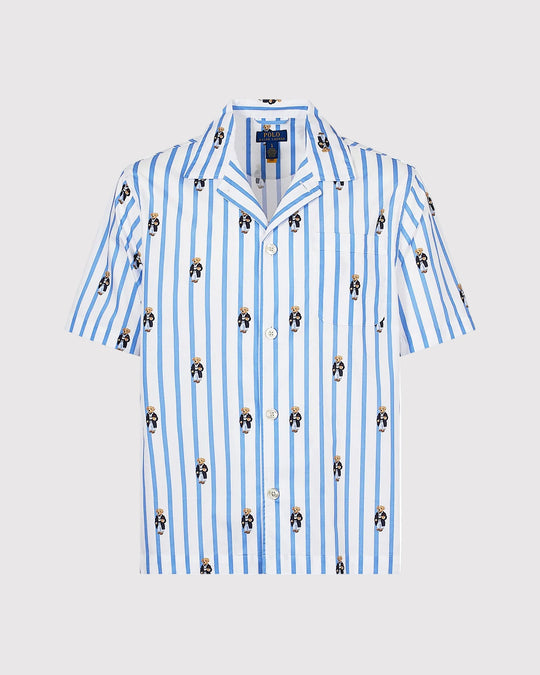 Polo Bear Sleep Shirt Hvid