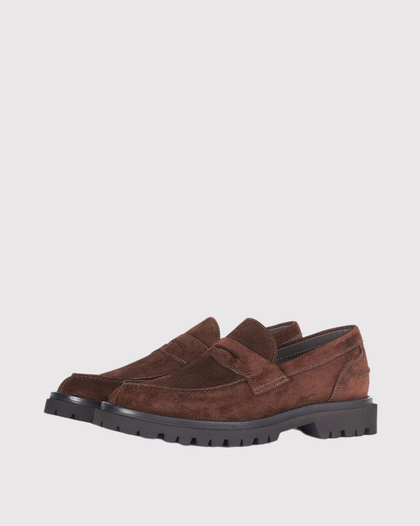 Suede Loafer Brun