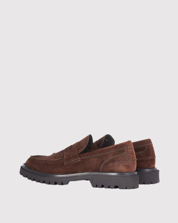 Suede Loafer Brun