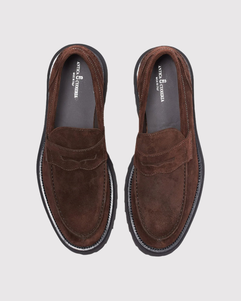 Suede Loafer Brun