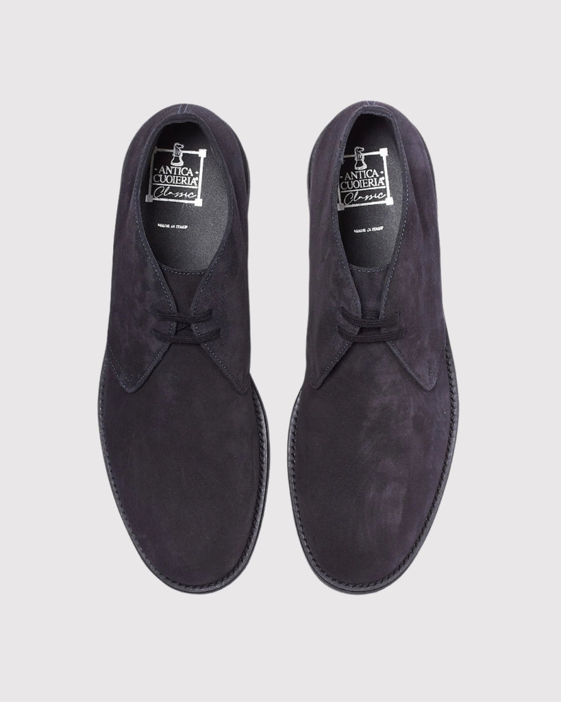 Suede Desert Boot Blå