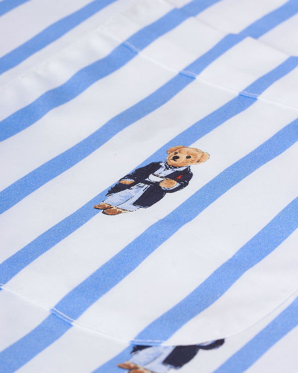 Polo Bear Sleep Shirt Hvid