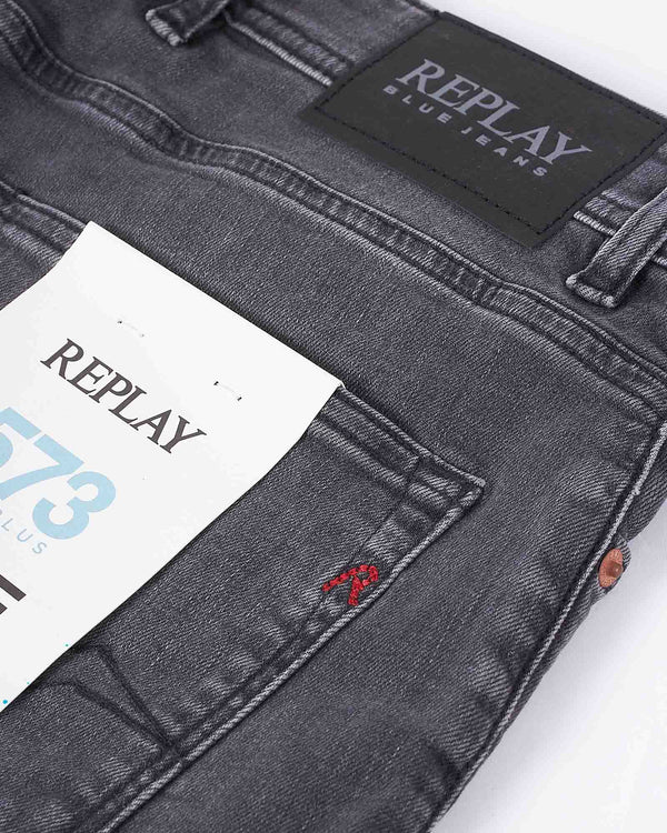Denim Shorts Grå