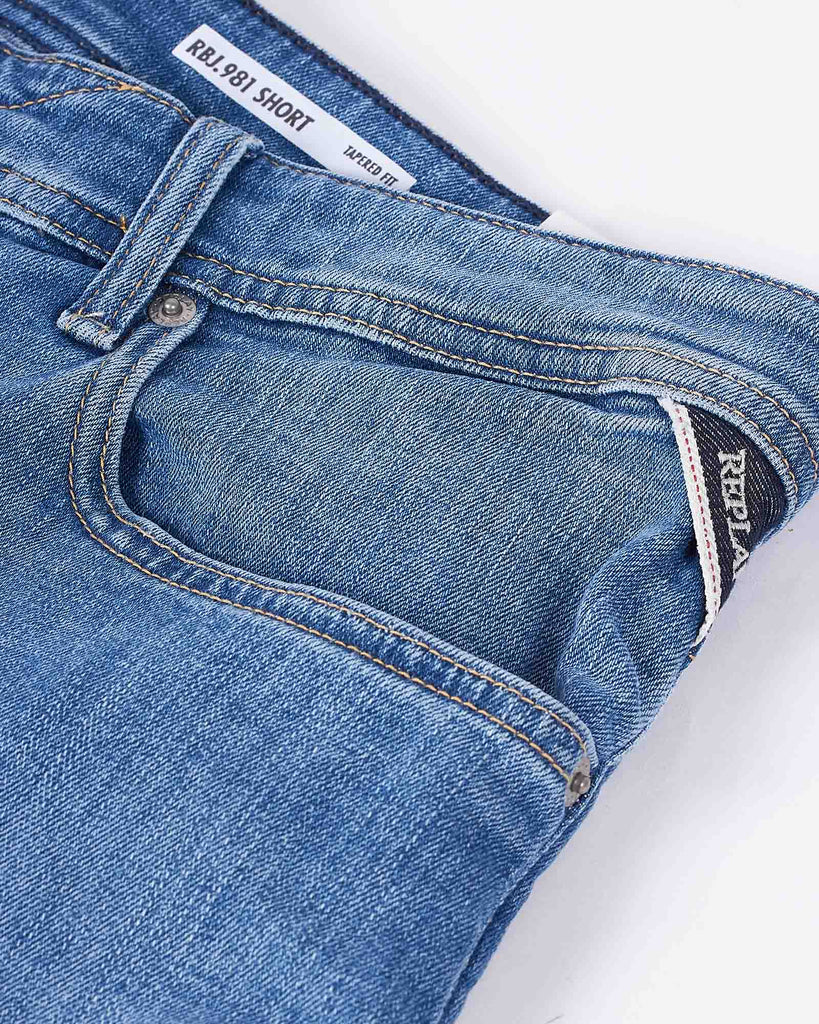Denim Shorts Blå