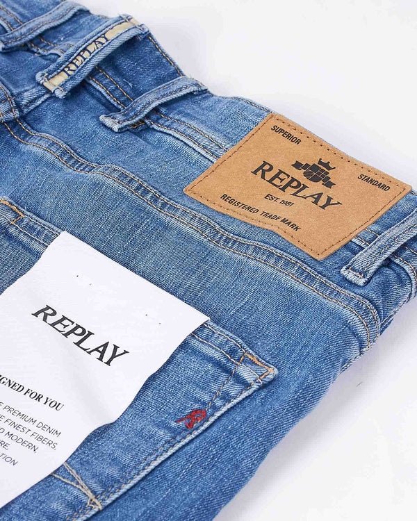 Denim Shorts Blå