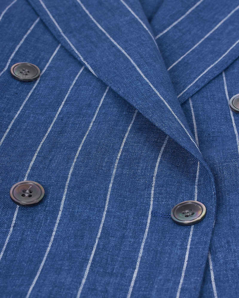 Farris Patch Blazer Blå